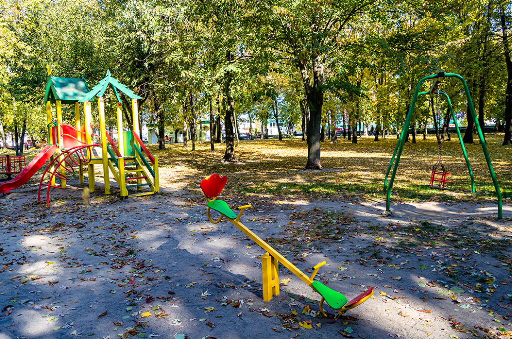 Playground for children in ontario